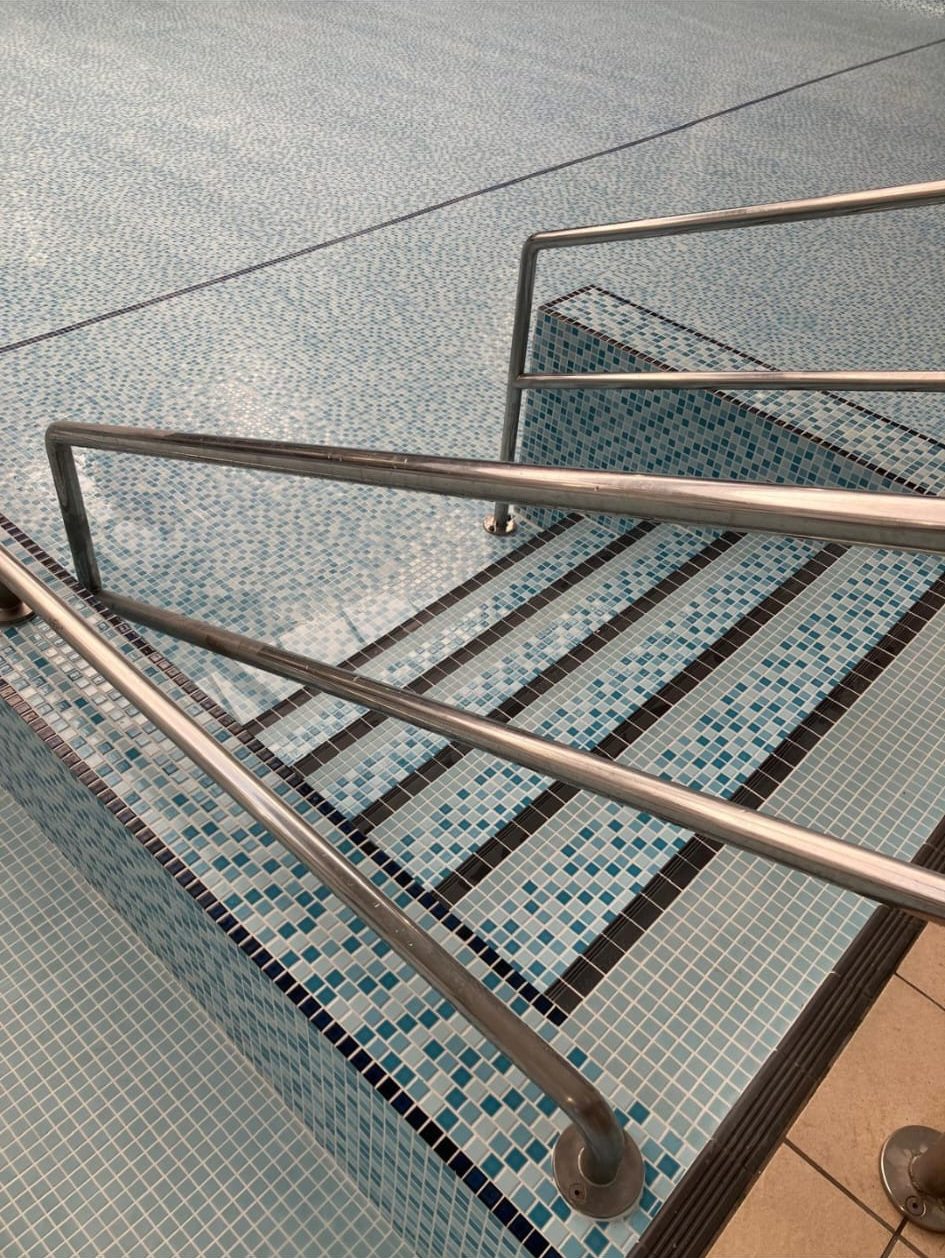 Steps, handrails and slip considerations